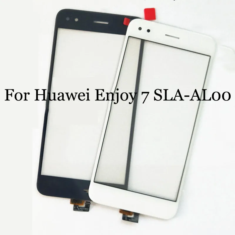 

For Huawei Enjoy 7 Front Glass Lens + Touch Screen Digitizer For Huawei Enjoy7 SLA-AL00 Replacement LCD Screen Flex cable