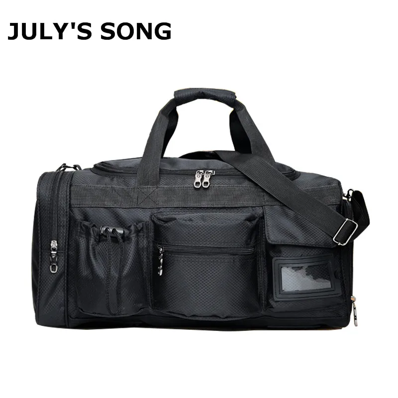

New Travel Bag Large Capacity Men Hand Luggage Travel Duffle Bags Nylon Weekend Bags Multifunctional Travel Bags