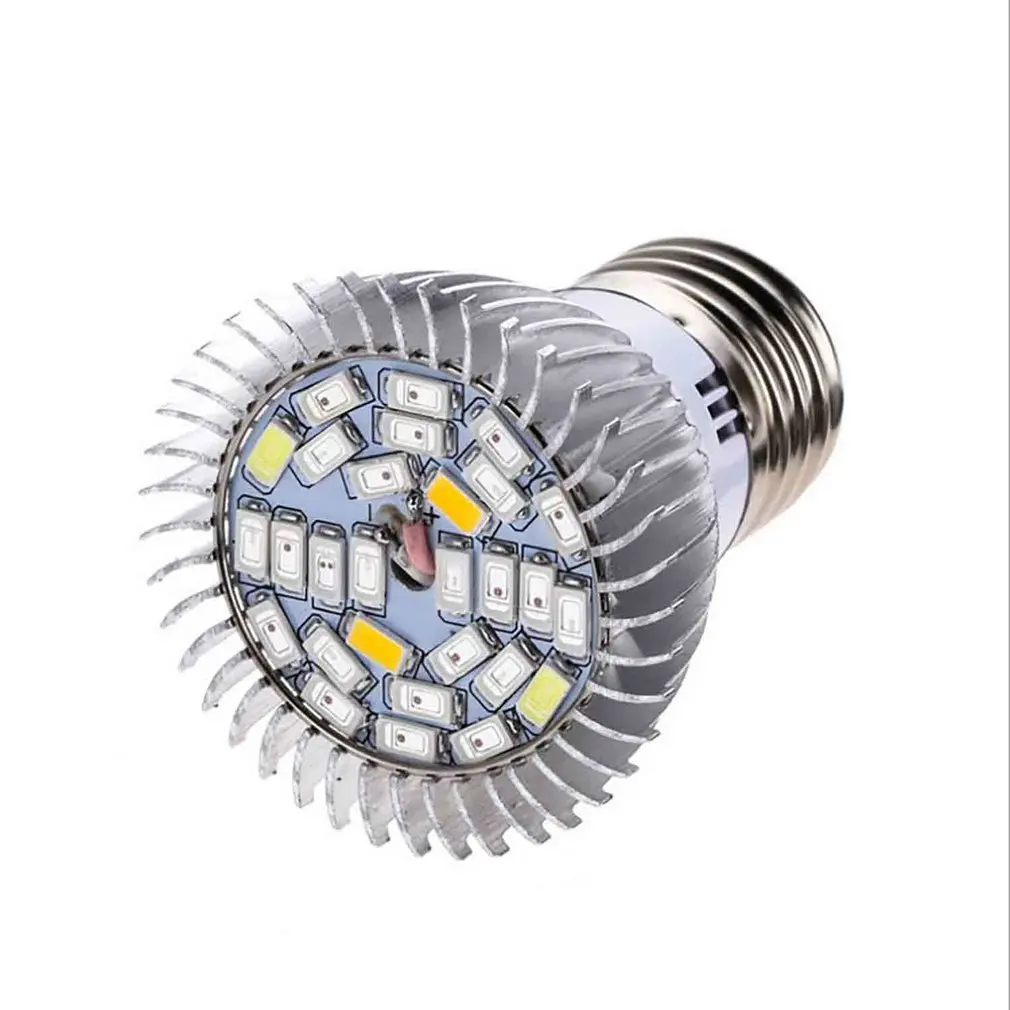 Full Spectrum LED Grow Light E27 28W Growing Lamp Bulb for Plant Flower Vegetable Indoor Greenhouse Hydroponics | Лампы и освещение