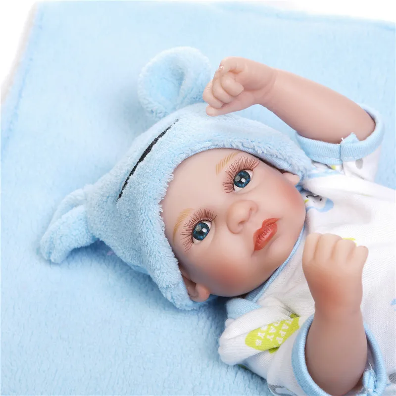 NPK Bebe Кукла реборн полное тело Slicone Reborn Baby Dolls мини-Твин Bonecas Рождественский подарок сонливая игрушка для детей 28 см