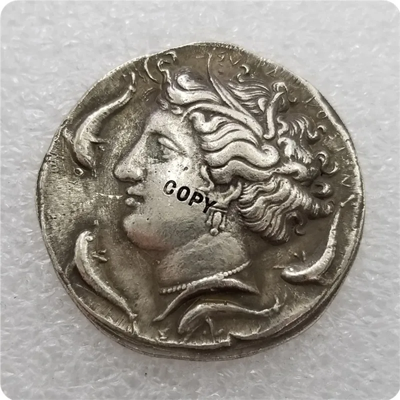 Тип:#23 древняя греческая копия монет памятные монеты-копии монет медаль коллекционные монеты