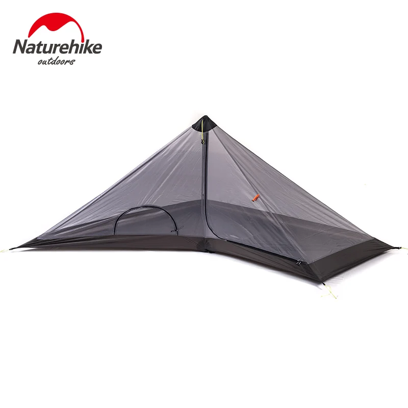 Naturehike Double Layers Minaret Ultralight Pyramid Tent Ultra-light Tents Outdoor Camping With Mat For 1-2 person