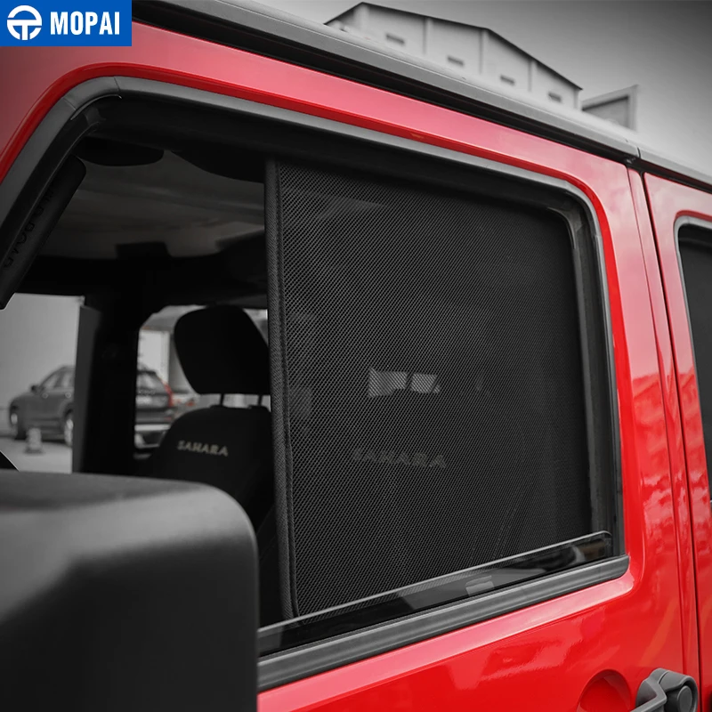 MOPAI солнцезащитный козырек для Jeep Wrangler JK 2007+ защита от ультрафиолета Защита от солнца на лобовое стекло Защита от солнца для Jeep JK Wrangler аксессуары