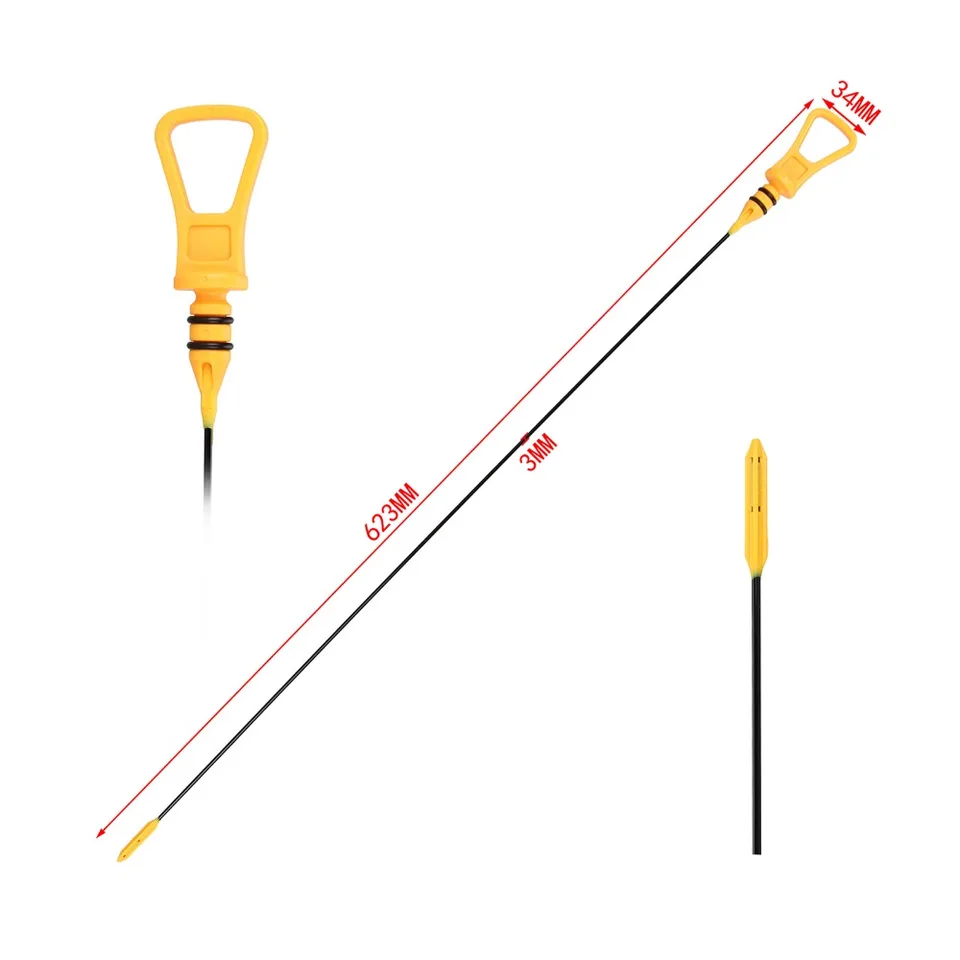 Morza Engine Level Oil Dipstick Fit For 2002-2006 Cooper S//R52//R53 Check Dip Stick Level