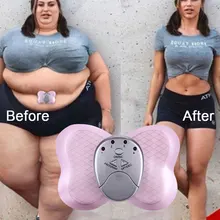 Мышцы Стимулятор тела для похудения Shaper машина брюшной мышцы Тренажер Обучение Сжигание жира Бодибилдинг Фитнес Массажер тренажеры для домашнего фитнеса наклейки спорт