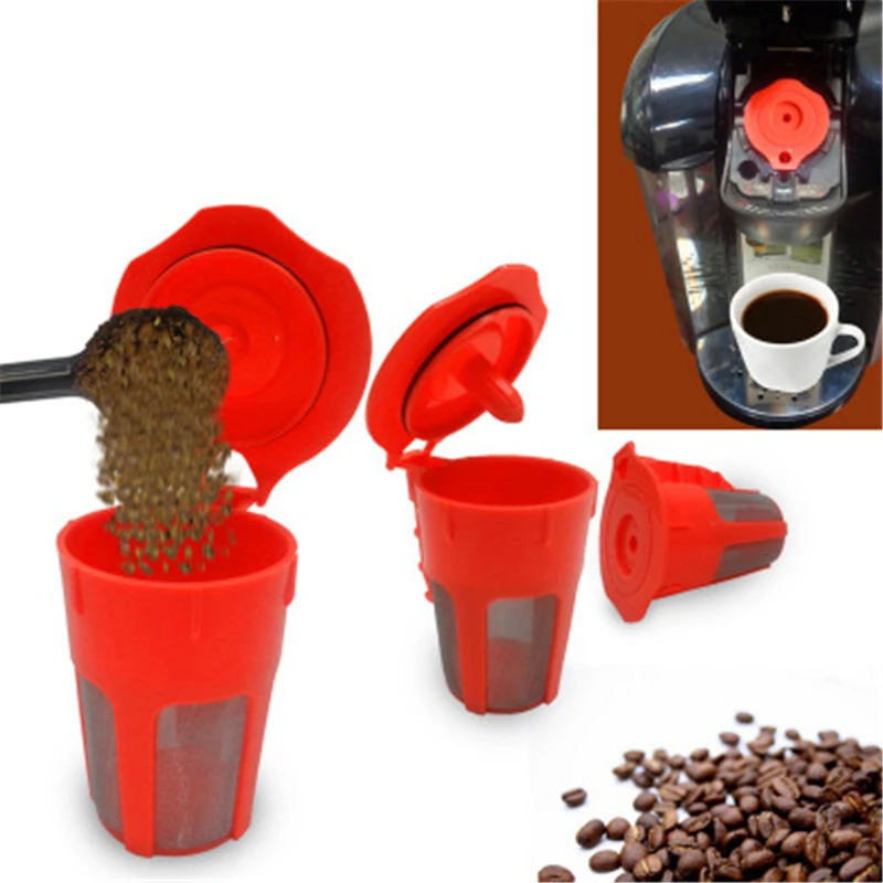 

Refillable Reusable Carafe K Cup Filters for Keurig 2.0, K200, K300, K400, K500 Series of Brewing Machines