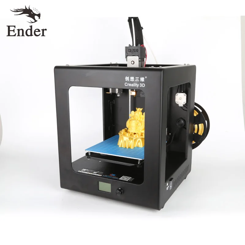 

High Precision CR-2020 3D Printer Metal Desktop Large print Size printer 3D Auto Leveling Filament+Hotbed+tools CREALITY 3D