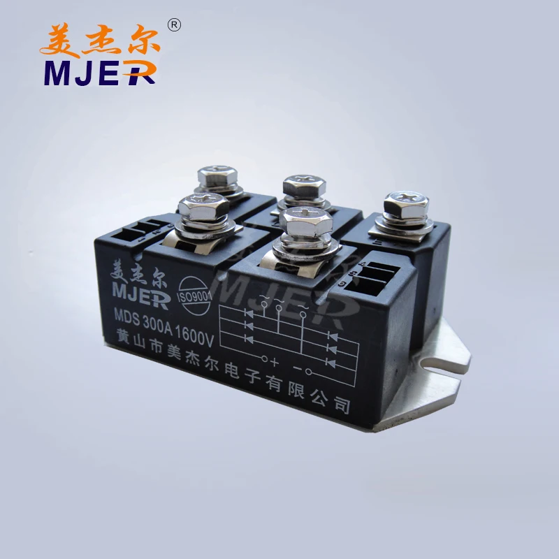 Трехфазный мост MDS300A диодные модули выпрямителя MDS 300A 1600V VUO модуль выпрямляющего