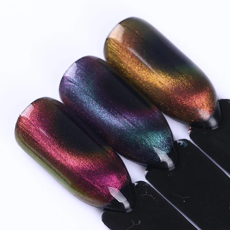 BORN PRETTY 10ml 3D Cat Eye UV Gel Polish Chameleon Magnetic Gel Soak Off UV Gel Varnish Manicure Nail Art Color