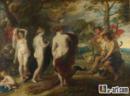 

Canvas Prints (Peter Paul Rubens the Judgement of Paris) Wholesale home decoration gift printed on canvas for sale 13-Zjyh-(132)