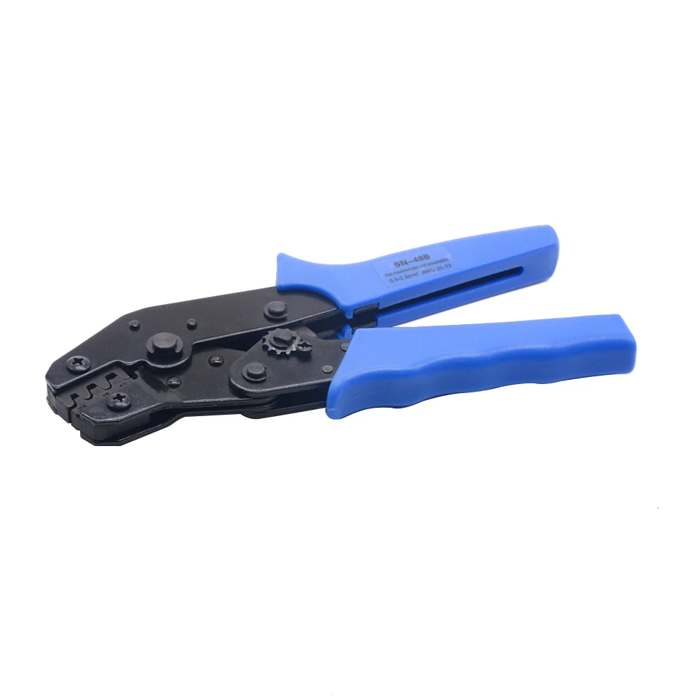 

SN-48B EUROP STYLE crimping tool plier 0.5-1.5mm2 multi tool tools hands Suitable for 6.3 4.8 2.8 insert spring 26-16AWG