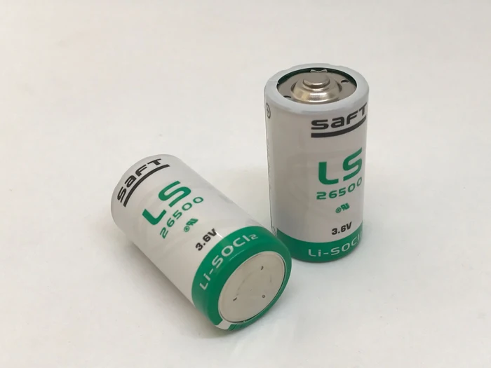 

2pcs/lot New Original SAFT LS26500 C 3.6V 8000MAH Lithium 26500 Battery Non-rechargeable (LS26500) Batteries