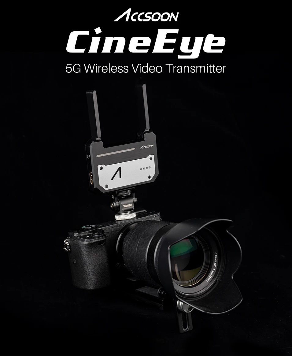 Accsoon CineEye 5G беспроводной 1080p WiFi HDMI передатчик устройство видео передатчик для IOS iPhone для iPad Andriod телефон