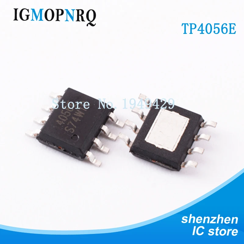 

20PCS free shipping TP4056E TP4056 SOP8 1A Li ion battery charger chip new original