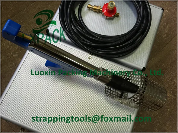 Shrinkfast heat shrink tool for heat shrink film Ripack shrink guns flame welding equipment 34
