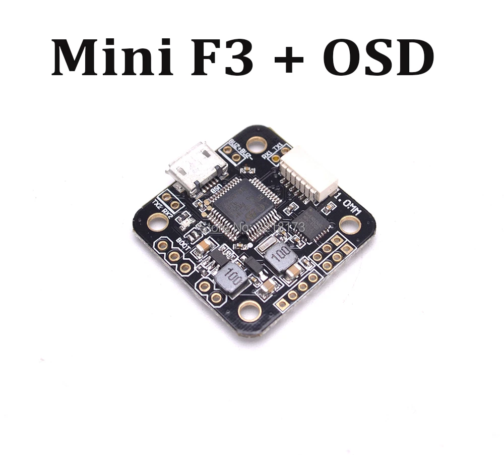 

Mini F3 Flight Controller Board Built-in OSD 5V/1A BEC For mini flytower RC FPV Quadcopter RC Racing Drone