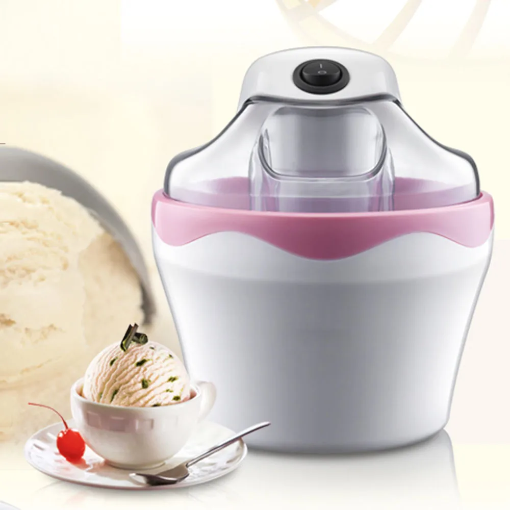 BETOHE cooling ice cream machine mini time-saving convinent Double insulation design One button operation Energy saving ice roll