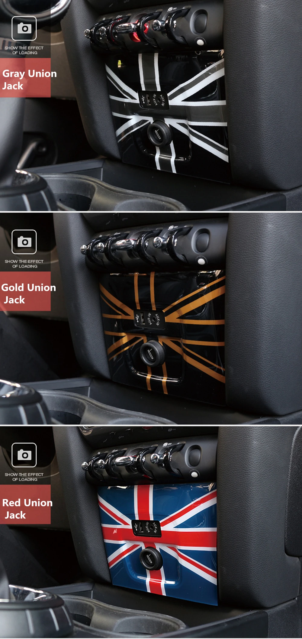 Для MINI Cooper F60 земляк автомобиль Стайлинг Аксессуары Mini F60 прикуриватель USB Панель декоративная наклейка на жилье крышка
