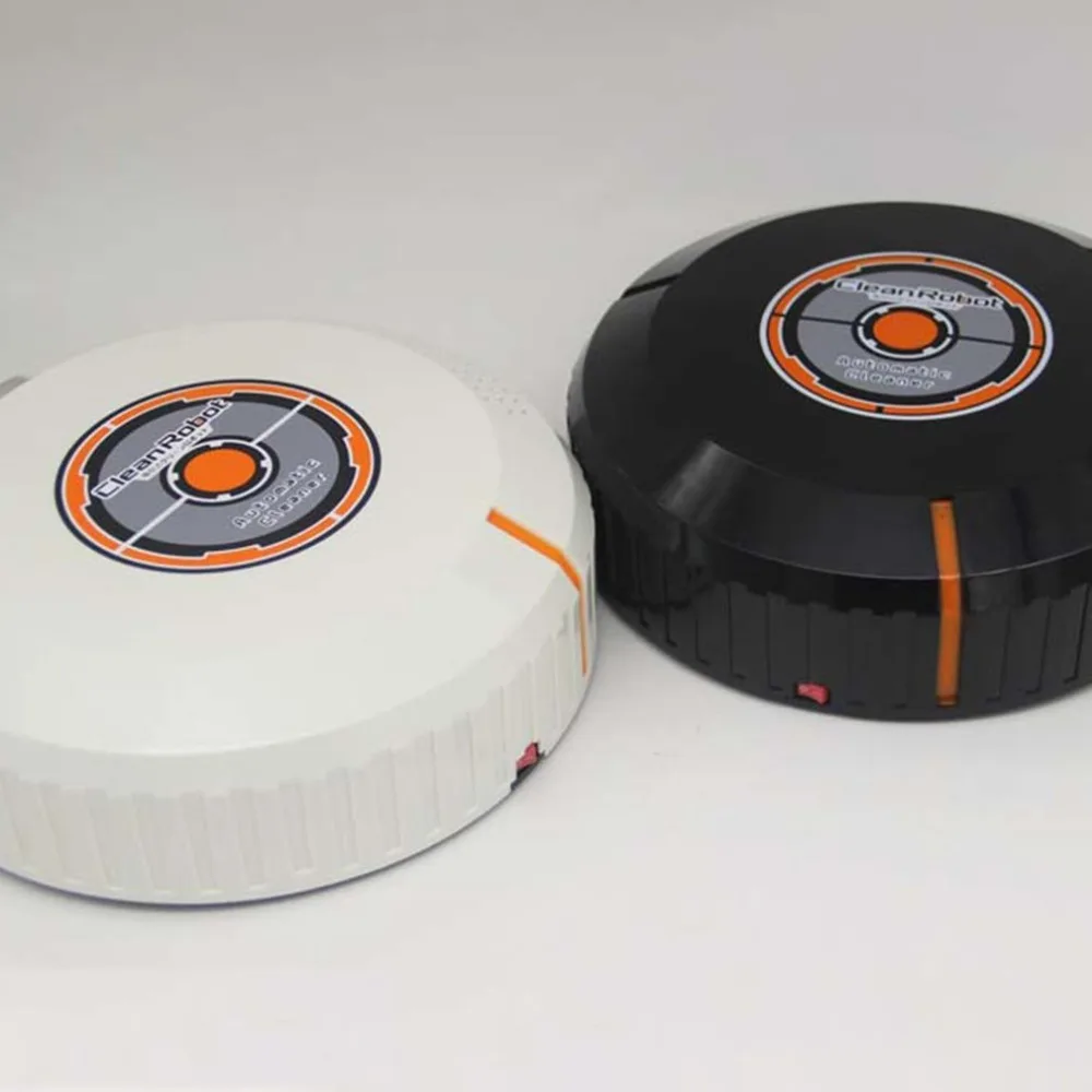 Ультра тонкий дизайн usb зарядка умный моющийся микрофибра Авто Роботизированная Швабра пол робот пылесос чистящее устройство