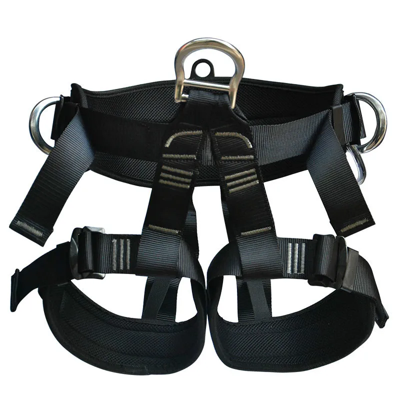 Outdoor Hiking Rock Climbing Half Body Waist Support Safety Belt
