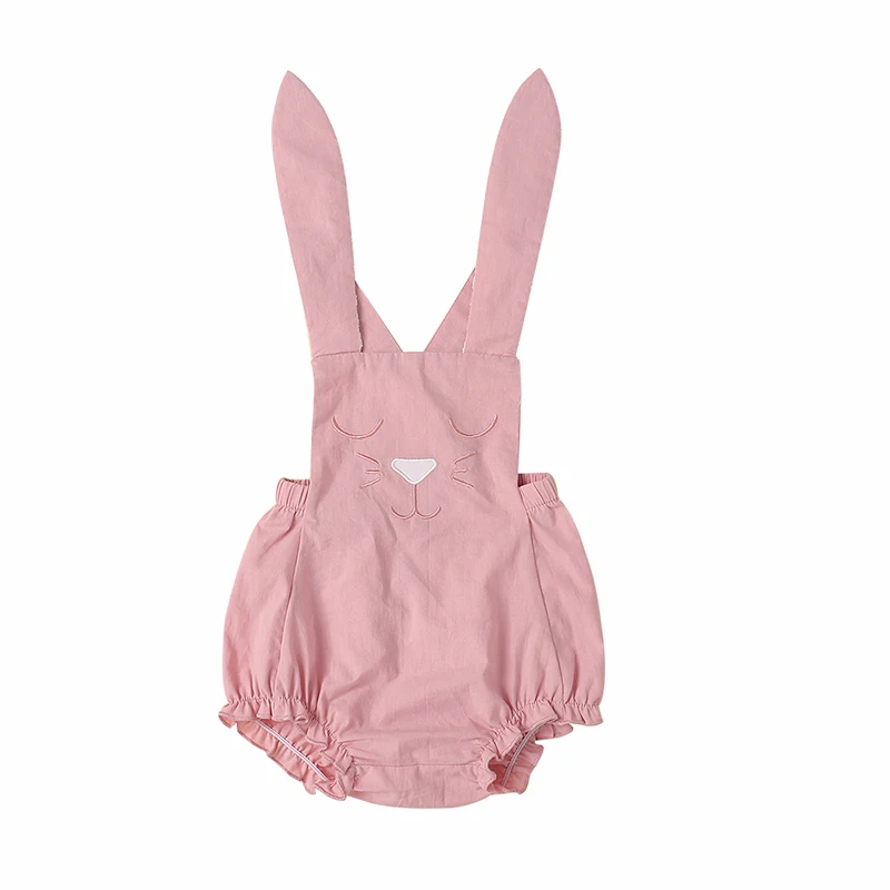 

Infant Baby Sleeveless Strap Cartoon Print Rompers Kids Girls Jumpsuit Newborn Girl Clothes Rompers 2019 Hot Sale g