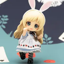 13 см Cu-poche Friends Alice Bunny Nendoroid кукла аниме рисунки из мультфильма ПВХ Фигурки игрушки аниме игрушки для детей подарок