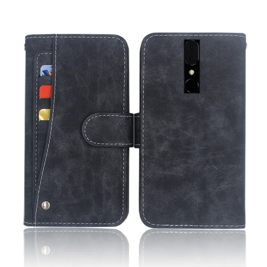 

Hot! UMIDIGI Crystal Case High quality flip leather phone bag cover case for UMIDIGI Crystal with Front slide card slot