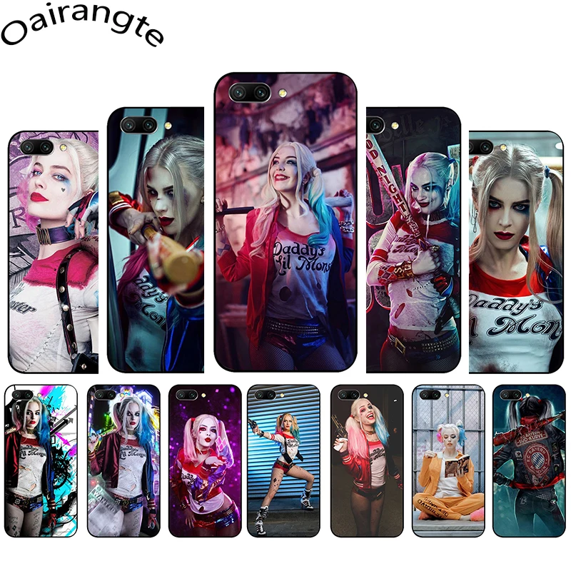Мягкий чехол для телефона harley quinn Huawei Honor Note 6A 7A 7X 8X 9X 8 9 10 Lite 8C 20 Pro|Бамперы| |