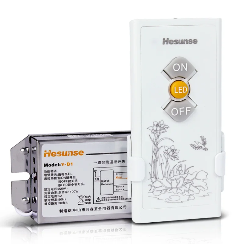 

Home automation LED lamp light wireless remote control smart switch module kit(220V use only,no battery included)