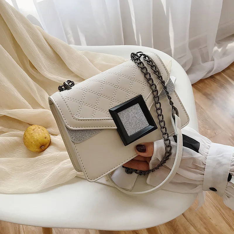 

Female Crossbody Bags For Women 2019 Quality PU Leather Luxury Handbag Designer Sac Main Ladies Chanis Shoulder Messenger Bag