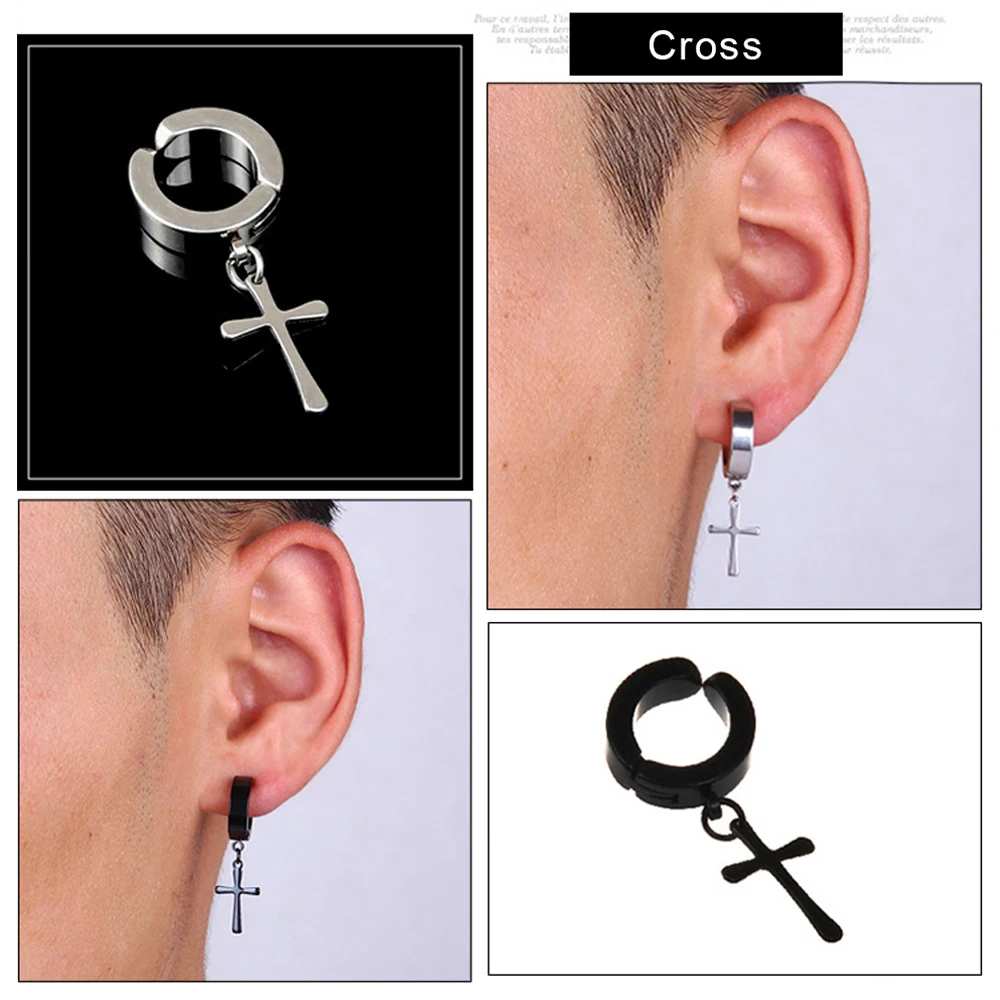 ZP-ES012-4-1 Cross Earring