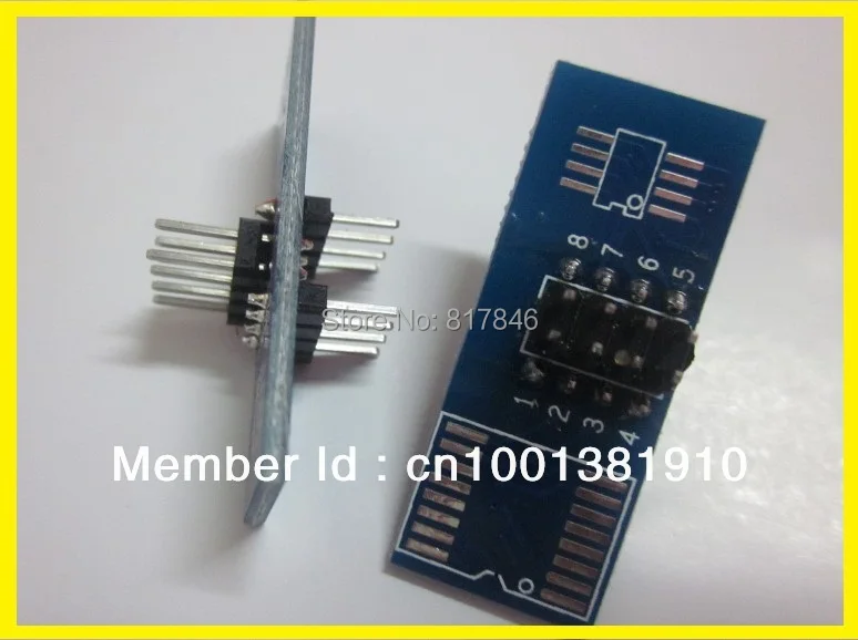 XGECU SOIC8 IC клип V9.00 TL866II плюс TL866A nand flash EEPROM PIC AVR биос USB Универсальный программатор+ 4 адаптера