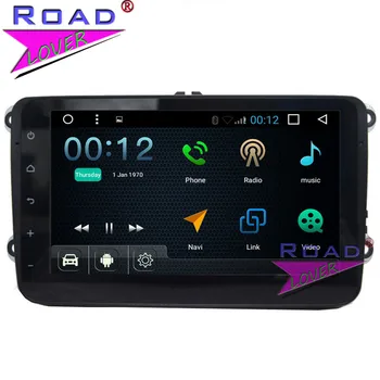 

TOPNAVI Android 7.1 Quad Core 8" Car GPS Navi Player For VW Jetta/Sagitar/Passat/Golf/Bora/Octavia/Magotan Universal Stereo MP3