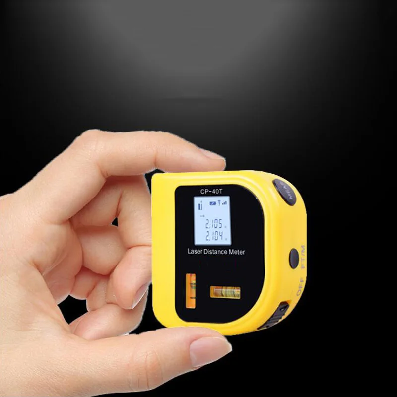 

Laser rangefinder tape measure Rangefinder 40M horizontal laser range finder volume room gauge instrumentation ruler test tool