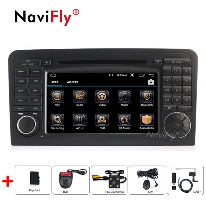 Flash Deal 2din Android 9.1 Car dvd player GPS Navigation For Mercedes Benz ML CLASS W164 ML300 ML350 ML500 GL X164 GL320 Car Radio FM RDS 2