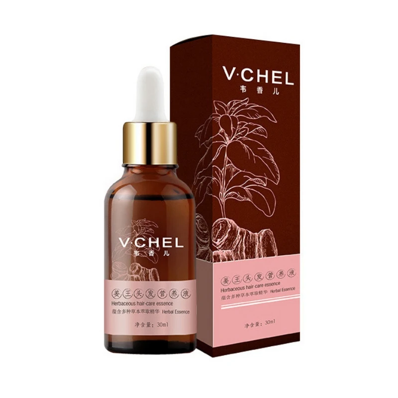 Hot Sell Hair Growth Essential Oil 30ml Hairs Care Oil Ginger Essence
