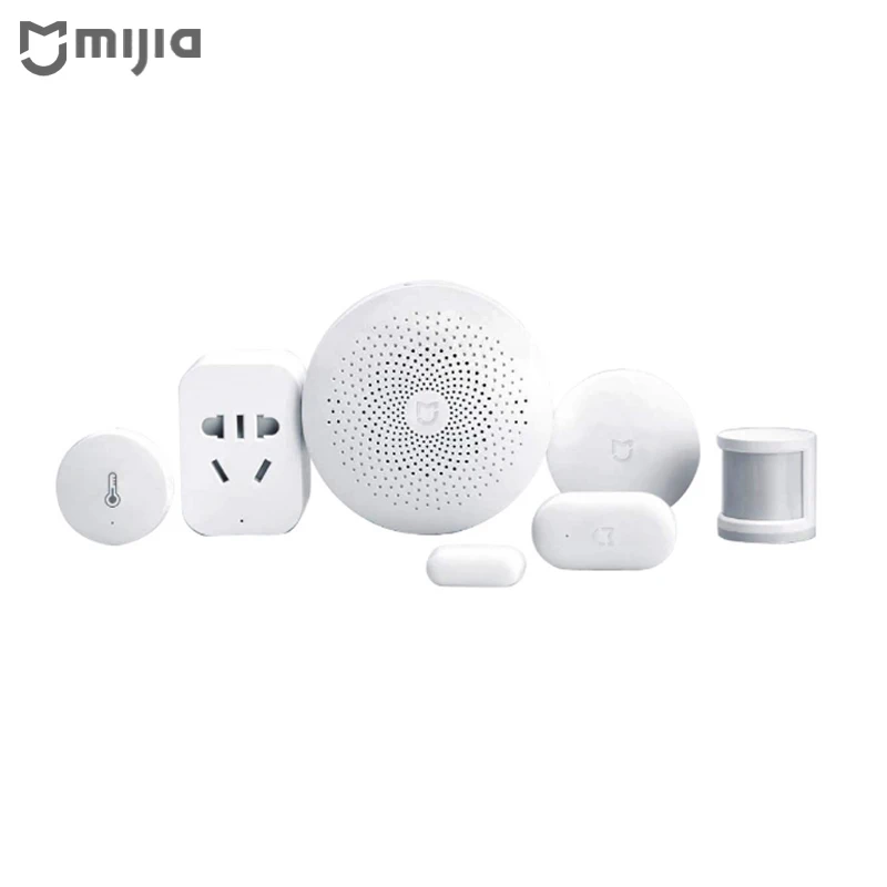 Xiaomi Smart Home Kit Mijia Gateway Door Window Human Body Sensor Wireless Switch Zigbee Plug Socket for DIY home automation | Электроника