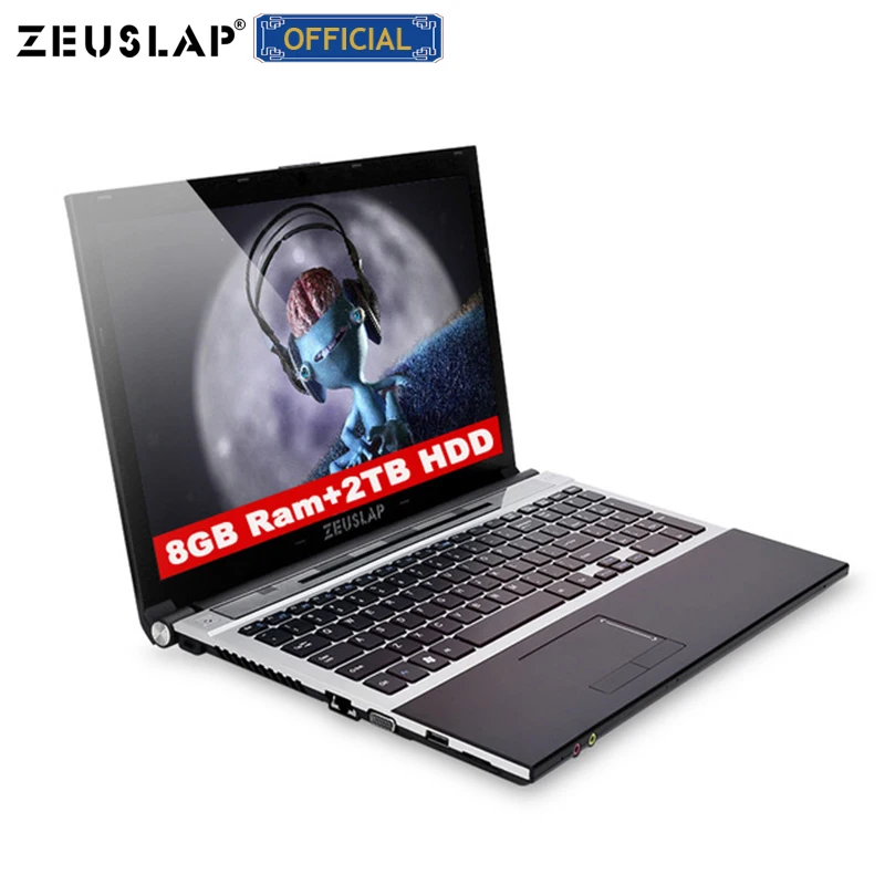 15.6 بوصة 8 gb ram 2 تيرا بايت hdd intel core i7 ويندوز نظام 10 1920x1080 p كامل hd واي فاي بلوتوث dvd rom الكمبيوتر الدفتري المحمول الكمبيوتر