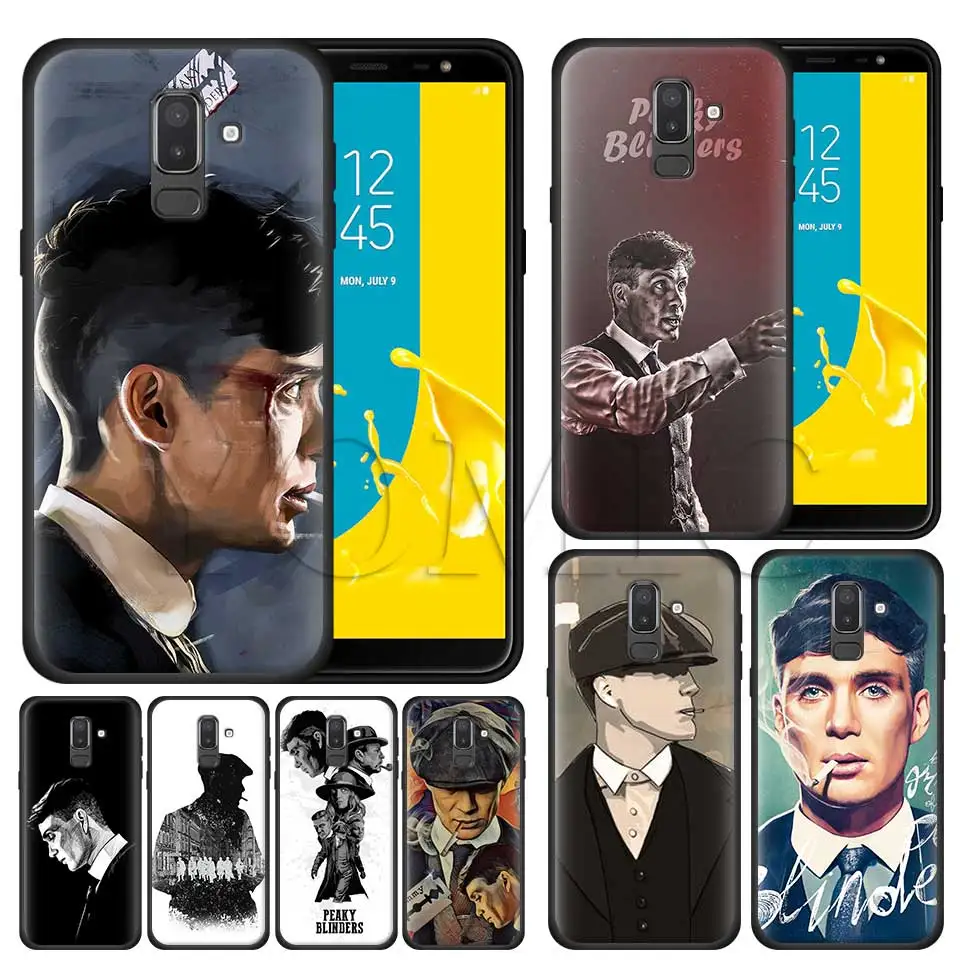 

Peaky Blinders Silicone Case for Samsung Galaxy J8 J6 J4 Plus 2018 M30 M20 S10 Plus S10e Black Soft TPU Cover