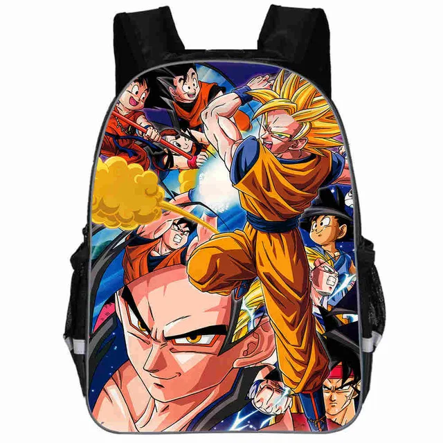 photo color Аниме Dragon Ball рюкзаки для подростков Сон Гоку школьные сумки для мальчиков 3D Супер Saiyan рюкзаки ультра Instinct Гоку Z Вегета сумки - Цвет: photo color