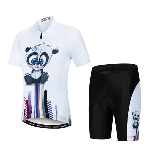 Weimostar/комплект из Джерси для велоспорта для мальчиков и девочек; Детские гелевые шорты на молнии с коротким рукавом и 3d-рисунком; одежда для велоспорта; детская одежда для велоспорта - Цвет: CD2064
