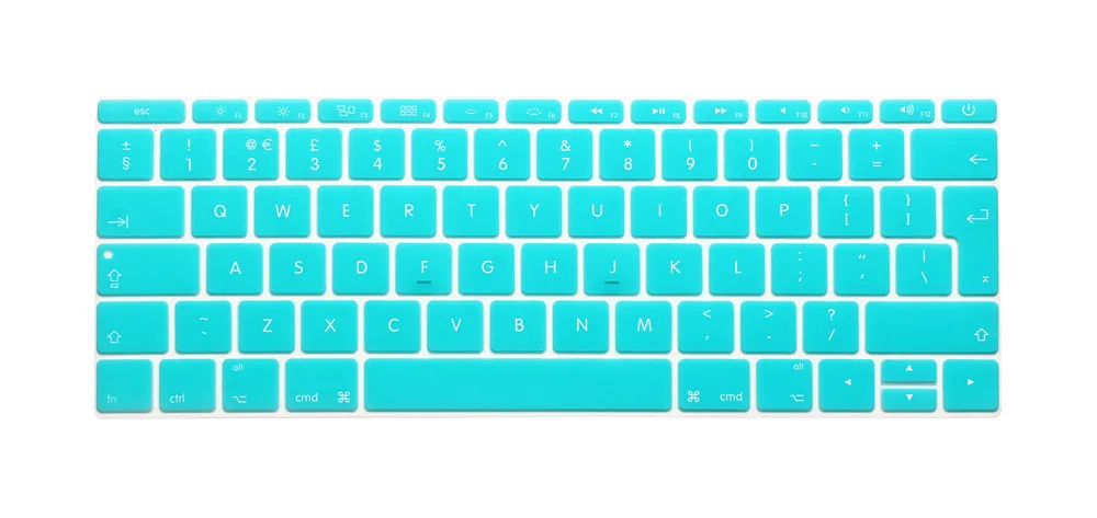 Чехол для клавиатуры на английском и языках силиконовый чехол нового Macbook 12