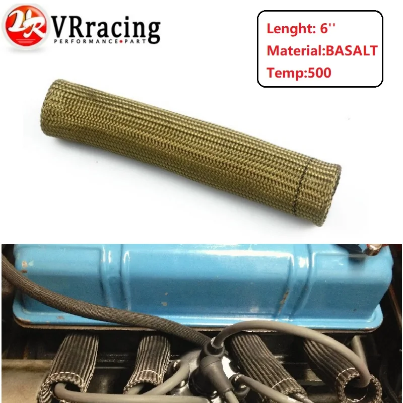 

VR RACING - Universal HIGH HEAT SHIELD ENGINE SPARK PLUG WIRE BOOT PROTECTOR SLEEVE COVER BASALT VR-SPH11T