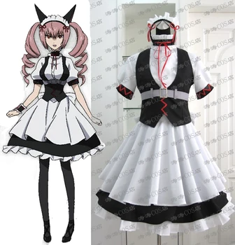 

Steins Gate Ferris Nyannyan Cosplay Costume Women Lolita Maid Party Costume