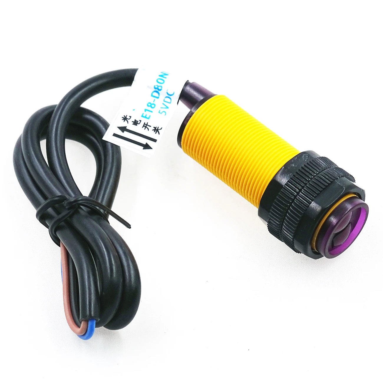 Interruptor de sensor de infrarrojos E18-D80NK Ajustable para detecció Interruptor de sensor de infrarrojos E18-D80NK Ajustable para detecció
