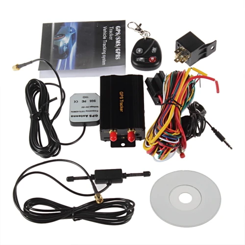TK103B Car GPS tracker+ Remote Control Quadband Vehicle motorcycle Alarm Mini Tracking System Cool Styling Google Map | Автомобили и
