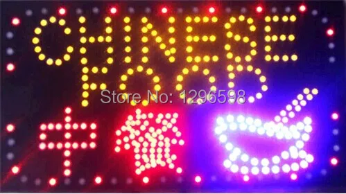 

CHENXI Special Offer Hot Sale Graphics 15mm indoor 19X19 Inch chinese food restuarant Led Ultra Bright neon sign