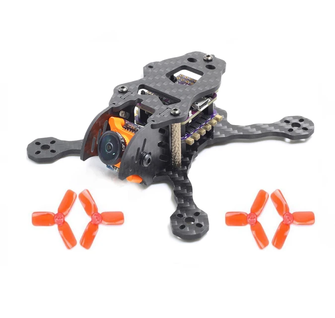 GEPRC GEP HX2 Колибри 110 мм микро FPV Racing X Frame углеродное волокно Мини FPV рама для фристайла w/Runcam Micro Swift 2 камера - Цвет: Combination Set