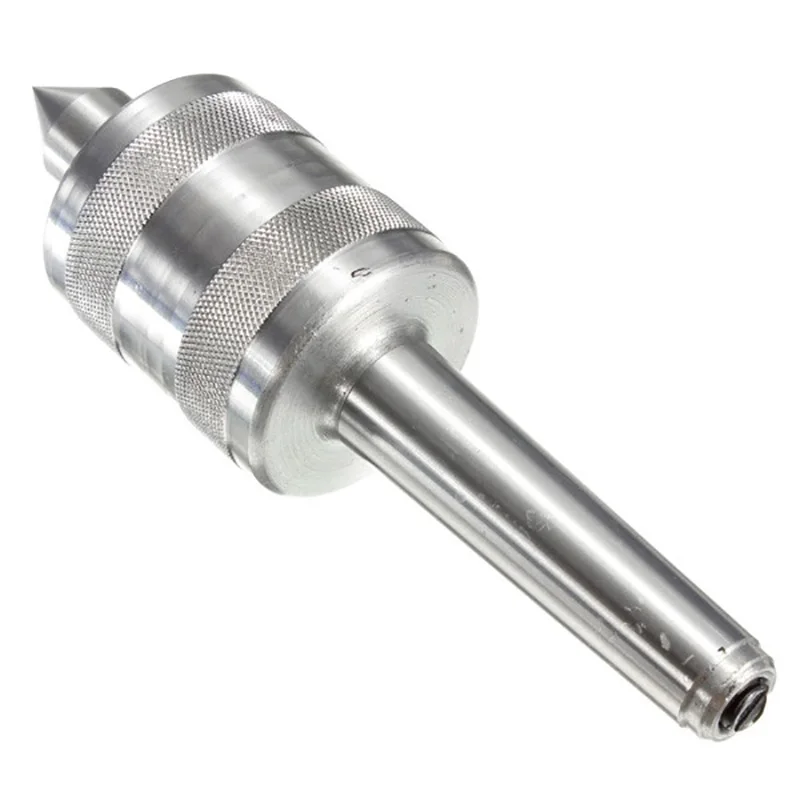 

Mt2 Precision Rotary Live Center Shaft Taper 2 Mt Triple Bearing Lathe Thread For Metal Lathe Turning