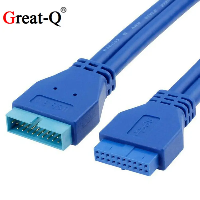 

USB 3.0 Motherboard Header 20pin Connector Male to Male Cable 50CM